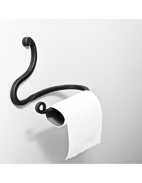 Porte papier toilette en fer forgé main ABYSS
